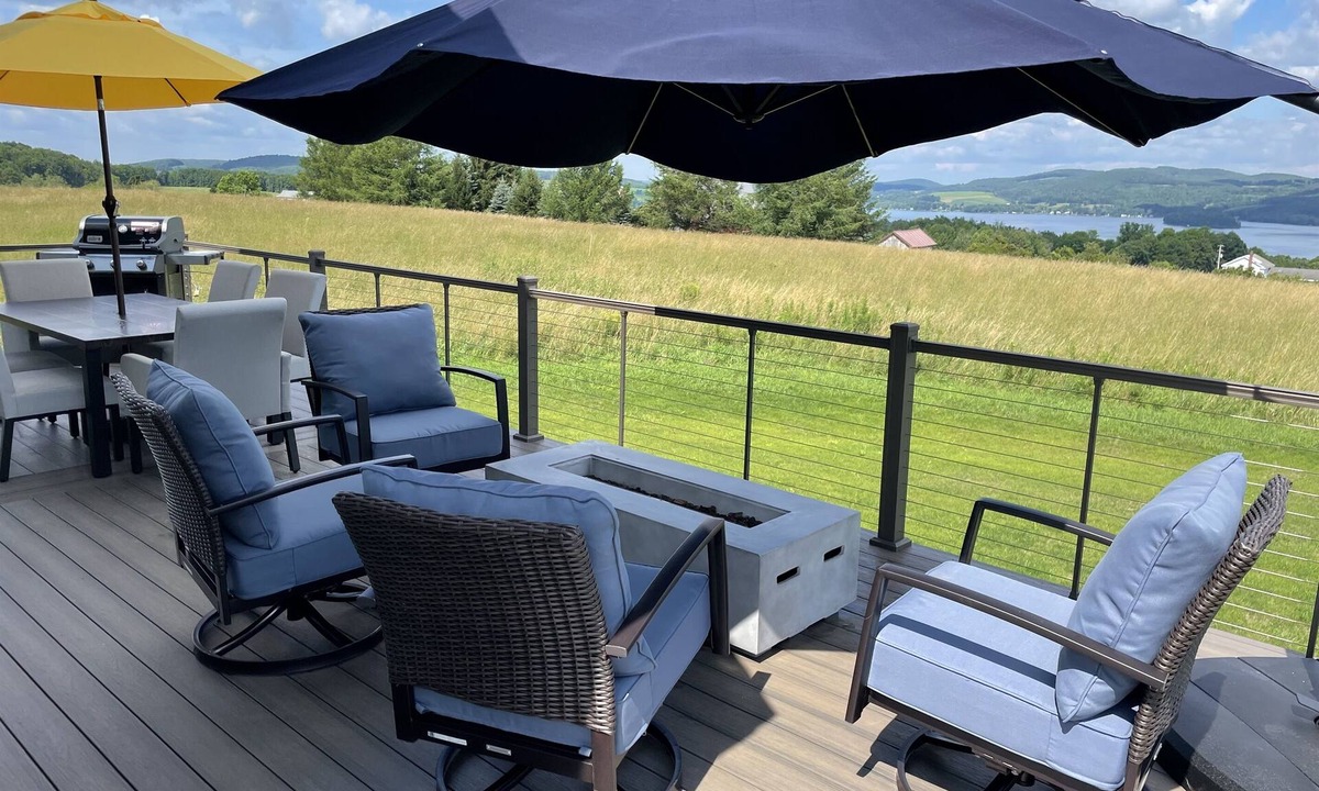 Richfield Springs House | Budnick's Lakeview Stunning long distance lake views overlooking Canadarago Lake