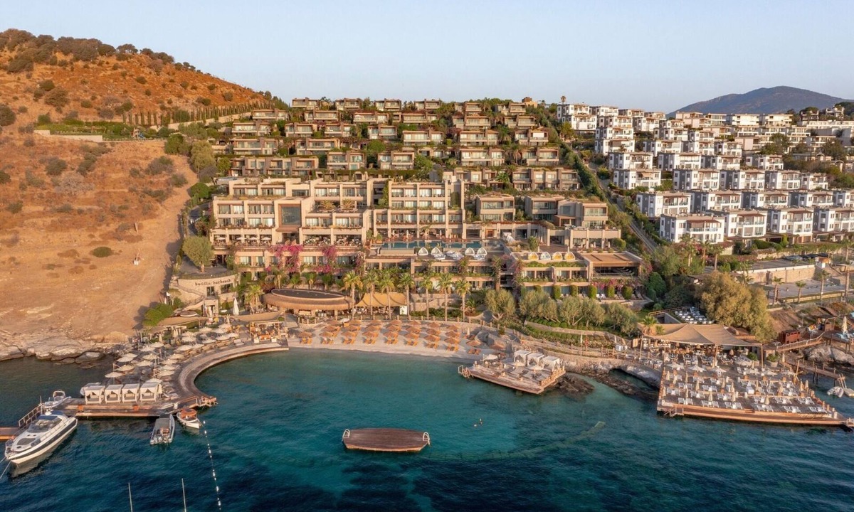Gumbet House | BV-175 Bodrum Bitezde Denize Sıfır ve Plaj İşetmesi Olan Lüx Daire
