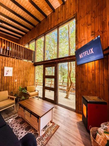 Ensenada Cabin | Cabañas Mountain Fox Chilote - Acceso al Lago - Ensenada