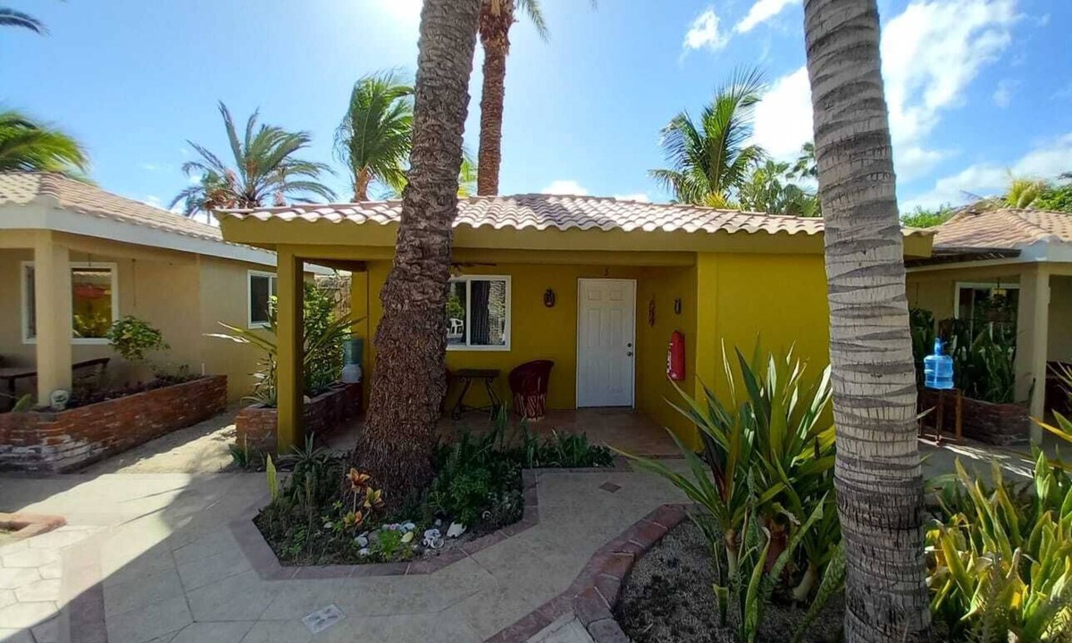 Loreto Cabin | Cabana #5 pool view, under palm trees, enjoy!