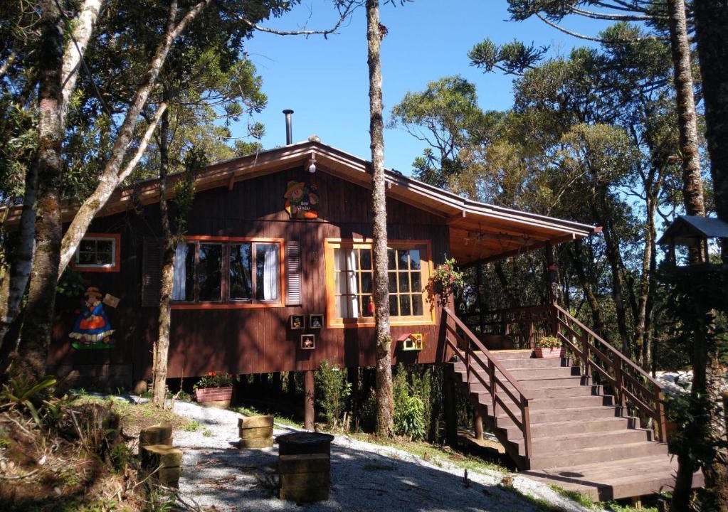 Rancho Queimado House | Cabana Casa da Floresta - Rancho Queimado/SC