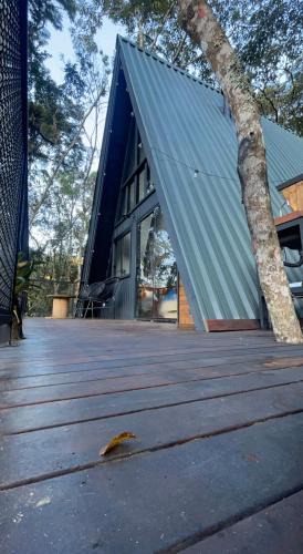 Visconde de Maua House | Cabana Encanto A-FRAME Com Cachoeira