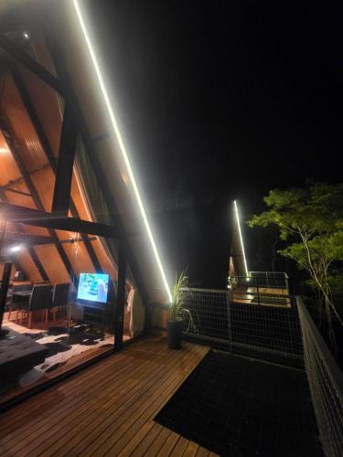 Vila Margarida Ski Chalet | Cabana Fé Miguel Pereira Vista para Montanha