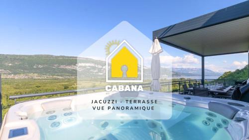 Chanaz Villa | Cabana & Terrasse du Bourget - Jacuzzi