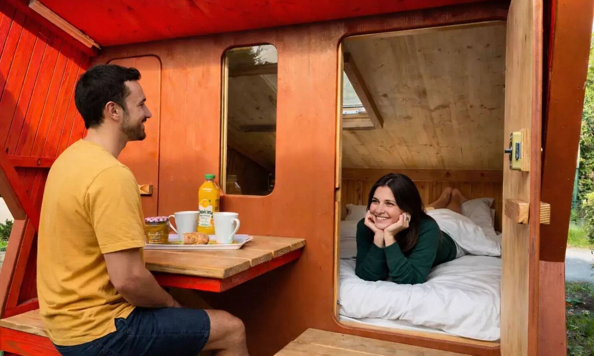 Angicourt Cabin | Cabane étape - without sanitary facilities for 2 people