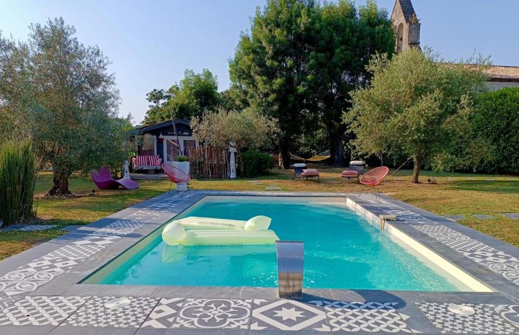 Montignac House | Cabane romantique climatisée avec piscine en pleine nature
