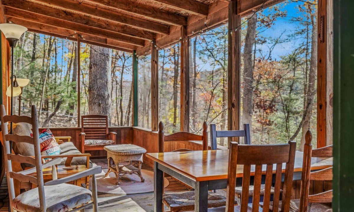 Berkeley Springs House | Cabin at Sleepy Creek - creek, wifi, pets, fire pit, deck, grill, fishing
