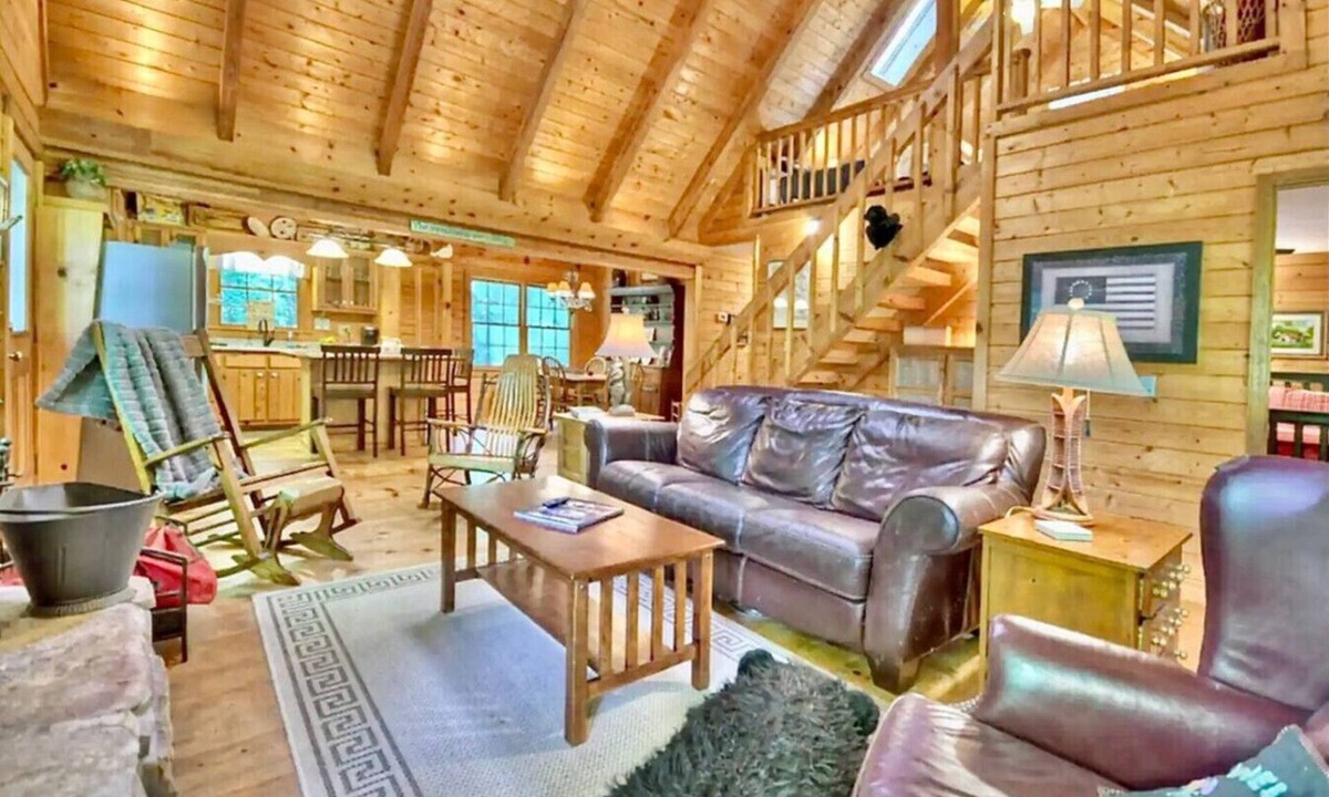 Blue Ridge Cabin | Cabin between 2 creeks on 20+ private acres & pond