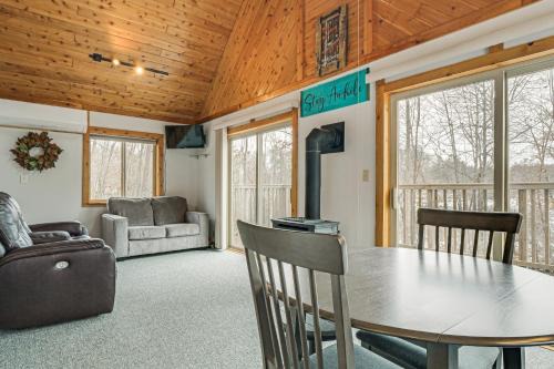 Chetek House | Cabin w/Boat Dock on Potato Lake: Pets Welcome!