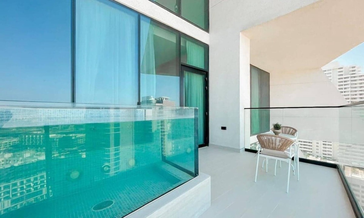 Jumeirah Village Apartment | Calm 1BR Haven with Private Pool in Binghatti Royale!