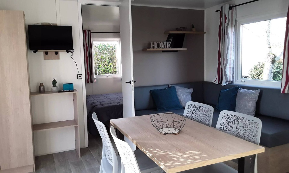 Saint-Antoine-de-Breuilh House | Camping Village La Rivière Fleurie* - Premium 3-room mobile home for 4 people Air-conditioned