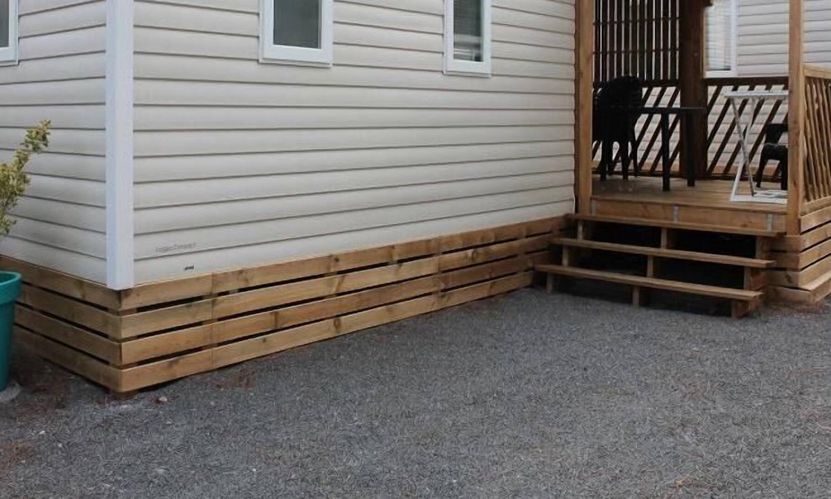 Joyeuse House | Camping Bois Simonet**** - Mobil-Home Genêt 3 Rooms 4/6 People Air Conditioned
