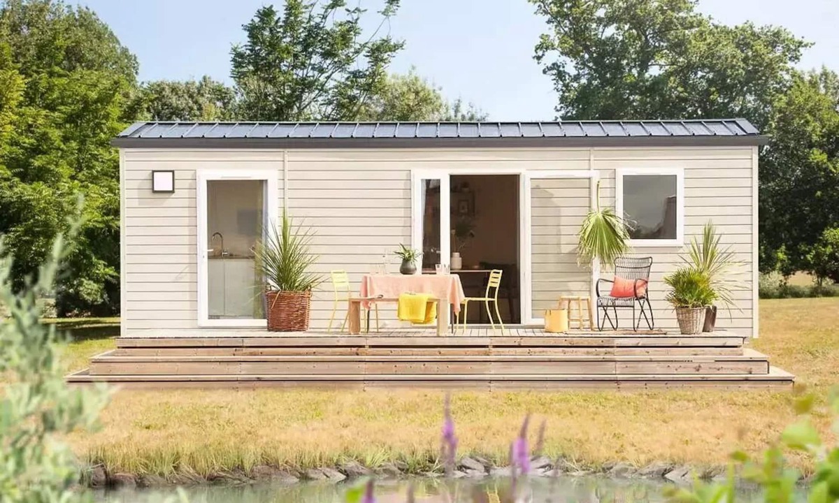Carennac House | Camping l'Eau Vive * - Cottage Family Grand Luxe 3 ch 6 persons