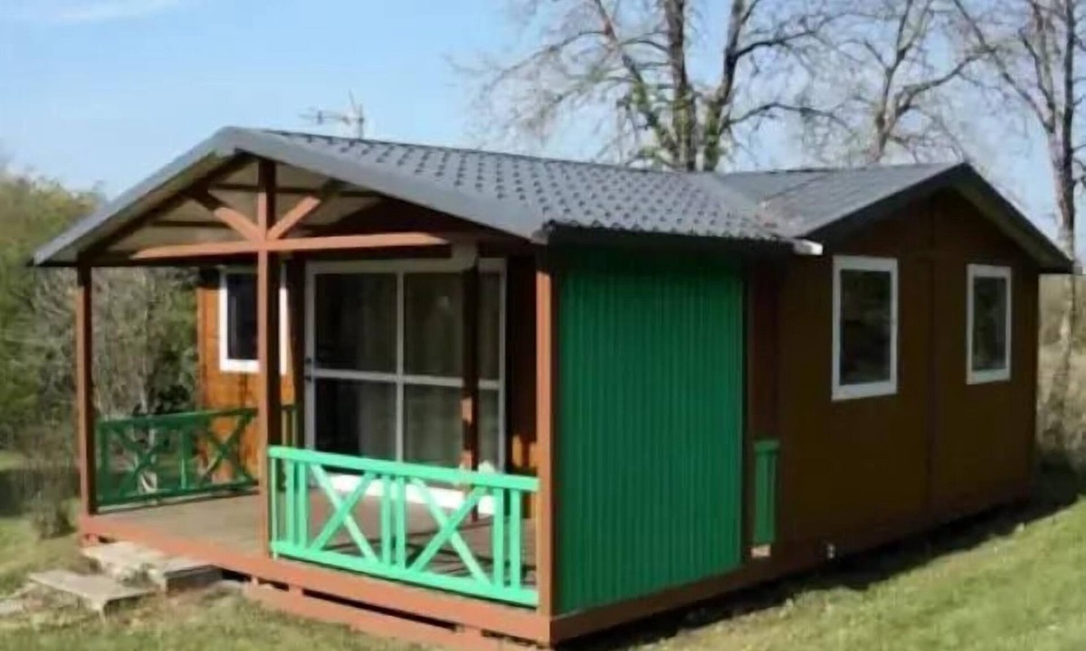Saint-Gaultier Ski Chalet | Camping L'Oasis du Berry * - Chalet N°27 4 rooms 7 people