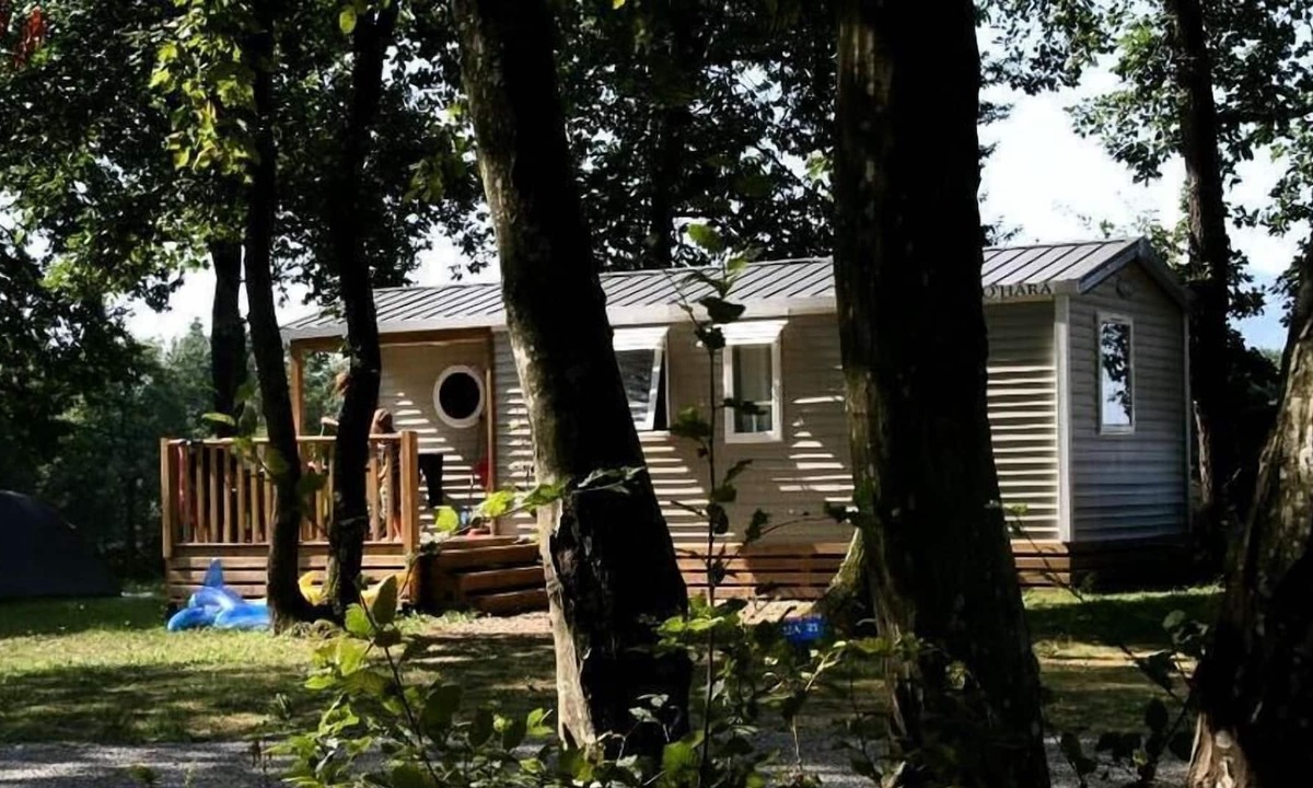 Saint-Romans House | Camping Lac du Marandan *** - Mobile home Comfort Plus 4 Rooms 6 People