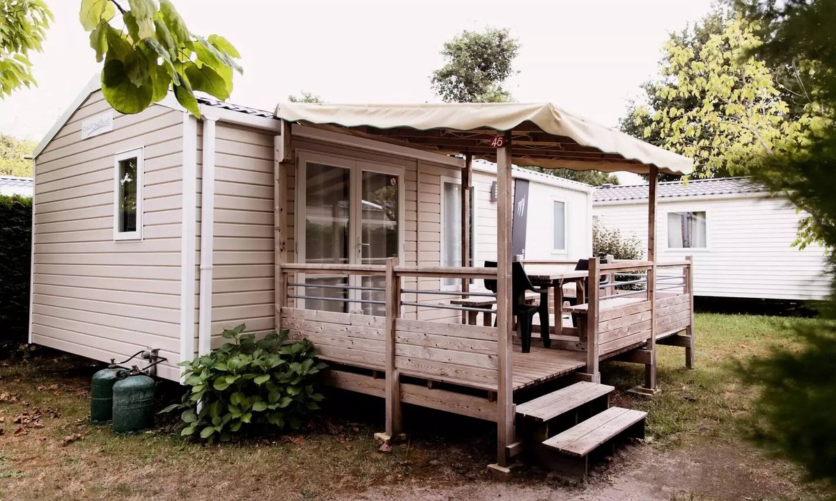 Saint-Laurent-de-Medoc House | Camping Le Paradis * - Mobile home "Jasmin" 2 bedrooms DIM - SUN 4 people
