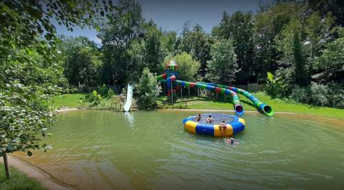 Gaugeac Other | Camping le Moulin de David -Gaugeac Monpazier 24540 - Cabane -Mobil-home 3 et 2 chambres