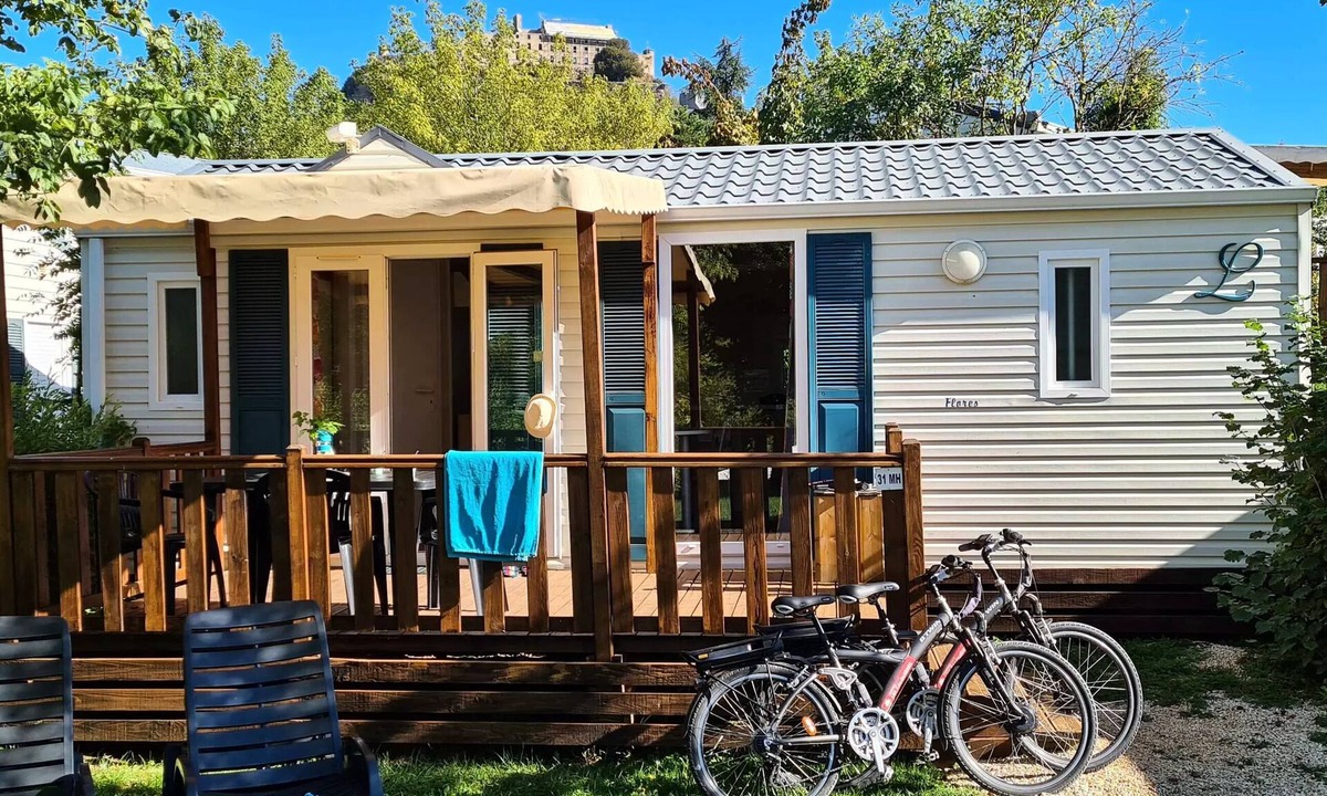 Severac-le-Chateau House | Camping les Calquieres* - Mobile Home Sunny 3 Rooms 4 People + dishwasher