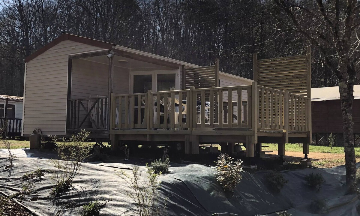 Thonac House | Camping maeva Escapades La Castillonderie * - Comfort Mobile Home 3 Rooms 5 People Air Conditioned