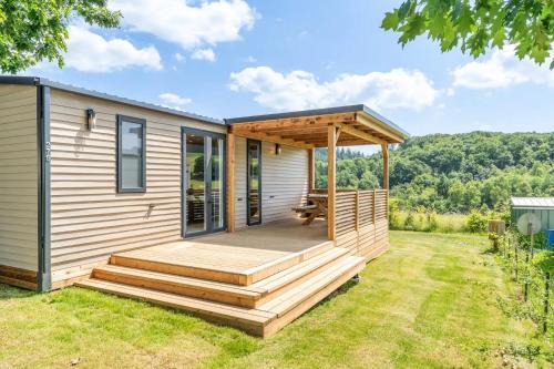 Bouillon Ski Chalet | Camping Papillon Bouillon - Vakantiehuis Familie 6P