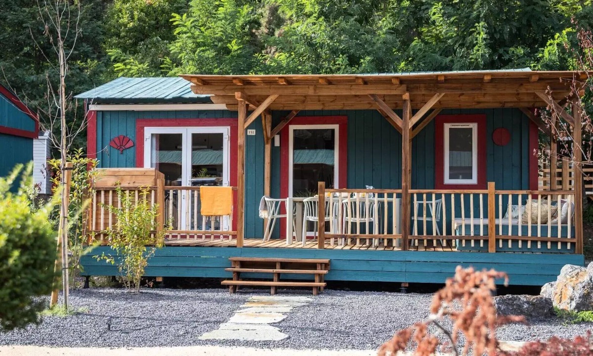 Saumane House | Campsite maeva Escapades du Château de l'Hom * - Cottage Privilege 3 Rooms 4/6 People Air-conditioned + TV