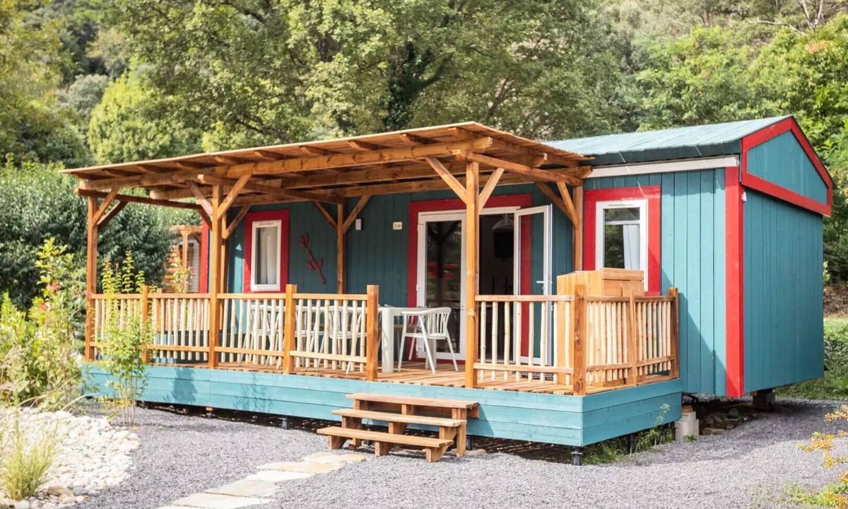 Saumane House | Campsite maeva Escapades du Château de l'Hom * - Privilege Cottage 4 Rooms 6/8 People Air-Conditioned + TV