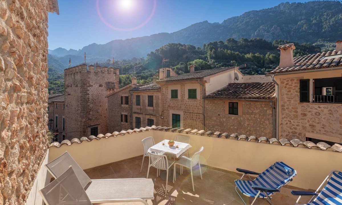 Fornalutx House | Can Mayol, a beautiful village house with a mountain view.
