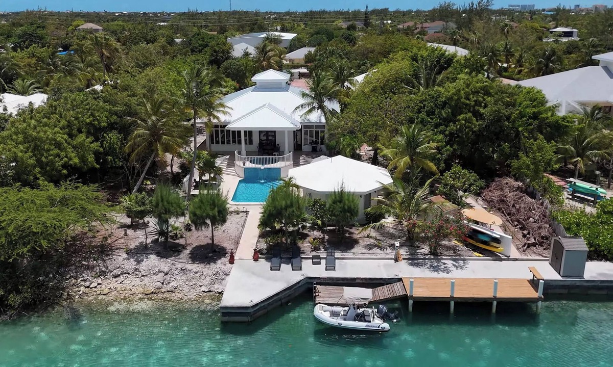 Leeward Settlement Villa | Canal-Front Villa in a Tropical Paradise in Leeward Settlement!