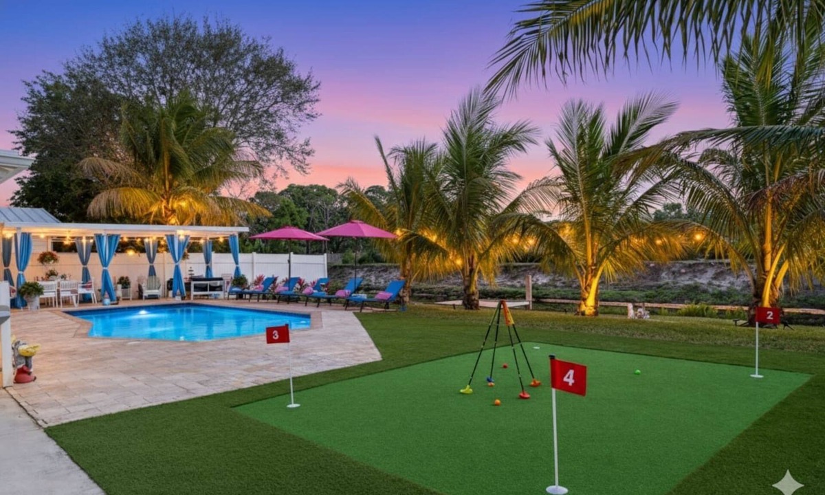 Golfview Harbor House | Canal, Htd Pool, Putt-Putt, Pergola, Air Hockey