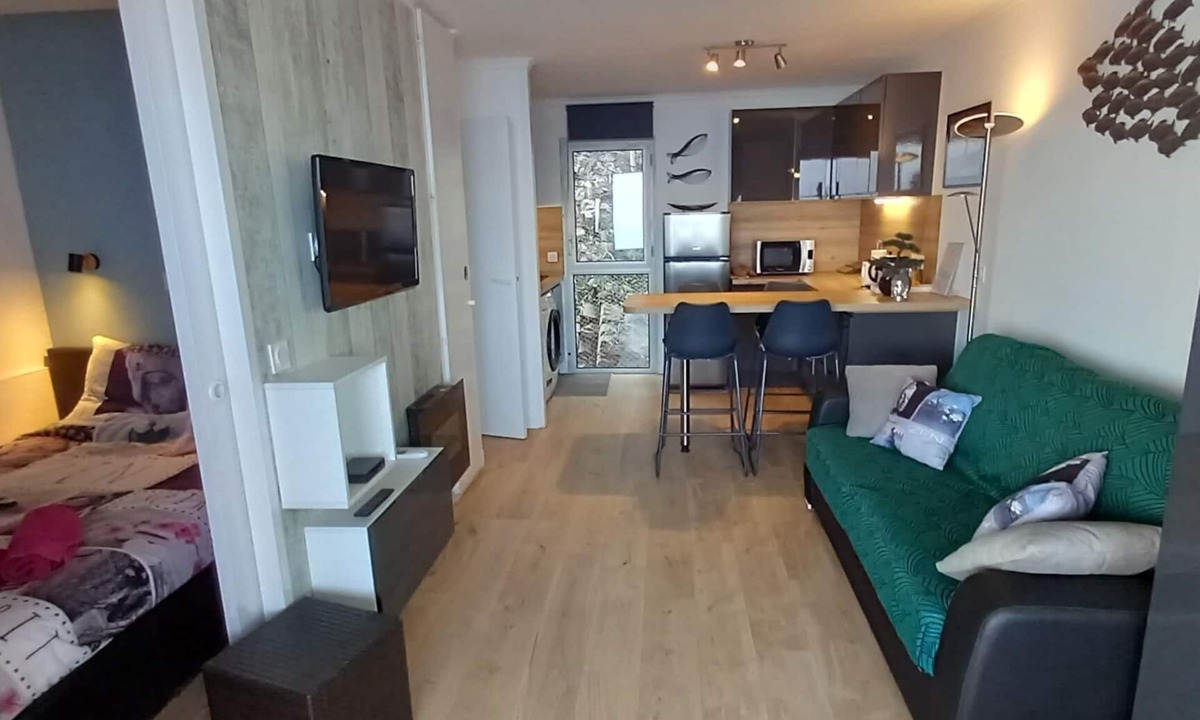 Cap d'Ail Apartment | CAP D'AIL MONACO WIFI SEA VIEW IN A HOLIDAY RESIDENCE