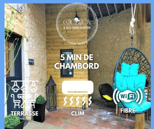 Saint-Claude-de-Diray House | Caporizon-L'Atelier-Chambord-6 personnes