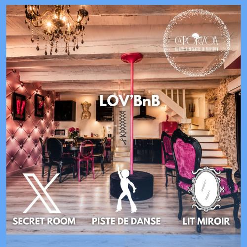 Biras Villa | Caporizon-Lov'BNB-La seule Love House de Dordogne