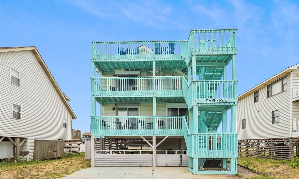 Sea Retreat House | Carefree in Kitty Hawk, NC! Just a few steps from direct beach access.