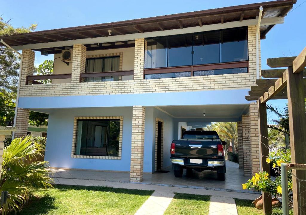 Barra de Ibiraquera House | Casa 1 - Barra de Ibiraquera: Casa grande a 170m da Praia