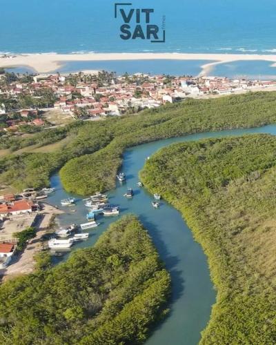 Barra Nova Apartment | Casa azul