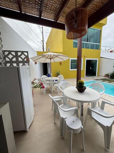 Parafuso House | Casa Completa com piscina, 800m da praia de Jauá