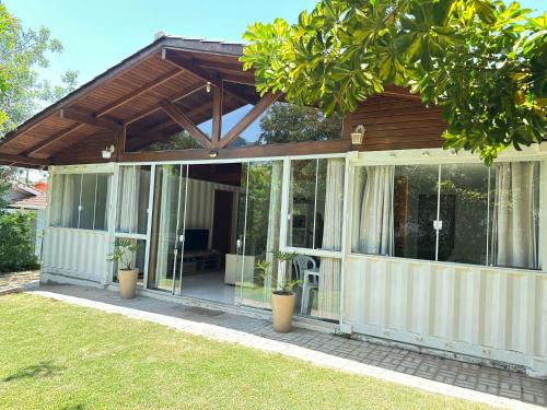 Santinho House | Casa Container perto da Praia TJ3949
