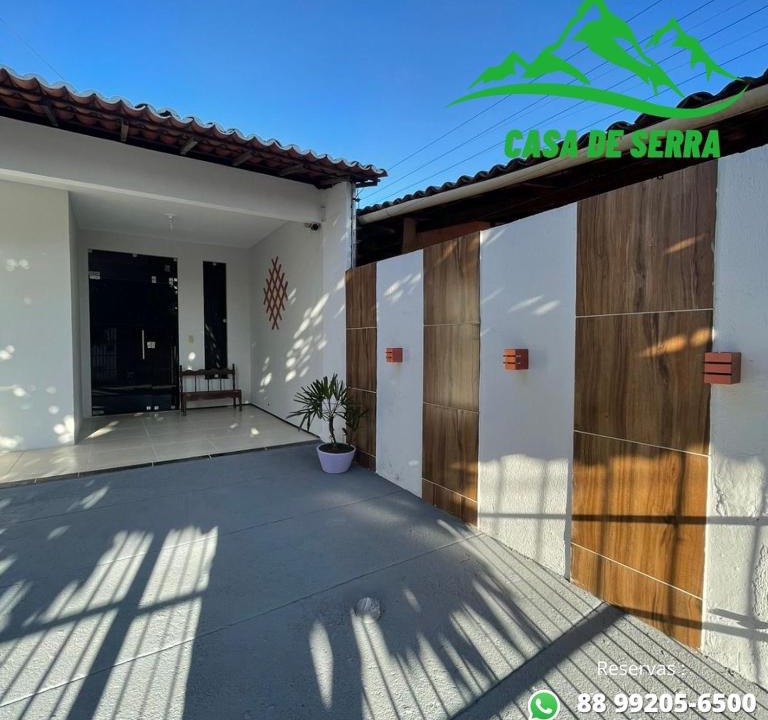 Ubajara House | Casa de serra -3 quartos