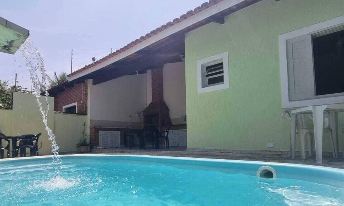 Cibratel II House | Casa em Itanhaem com Piscina a 100m da Praia