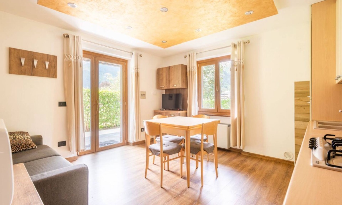 Pieve di Ledro Apartment | Casa Lucia Design with private outdoor space really close to Lake