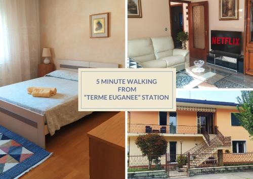 Montegrotto Terme Apartment | Casa Luna appartamento alle Terme con 3 Camere da Letto vicino alla Stazione