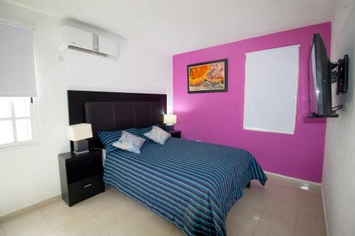 Downtown Cancun House | Casa Zac Nicte Mx-Habitacion IXCHEL