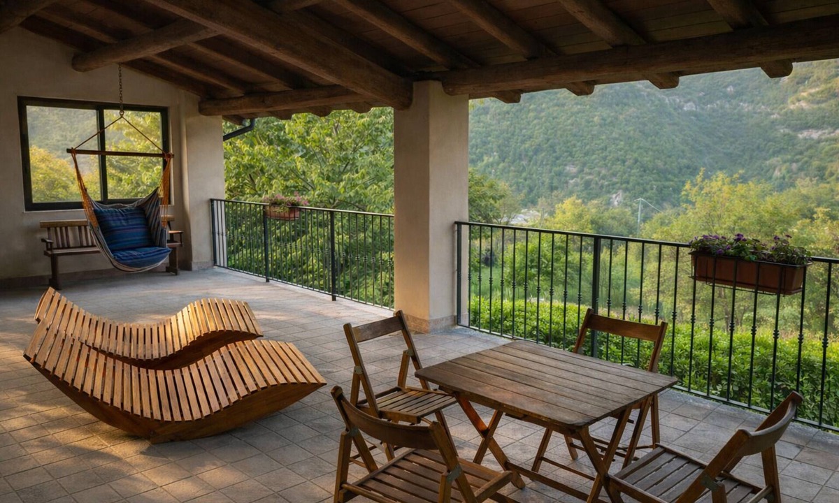 Bobbio Villa | Cascina Bruna Spacious villa with panoramic view and garden in Val Trebbia