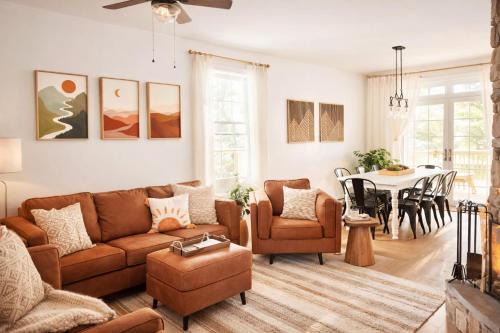 Catskill House | Catskill Cabin with Firepit & Indoor Jacuzzi Tub