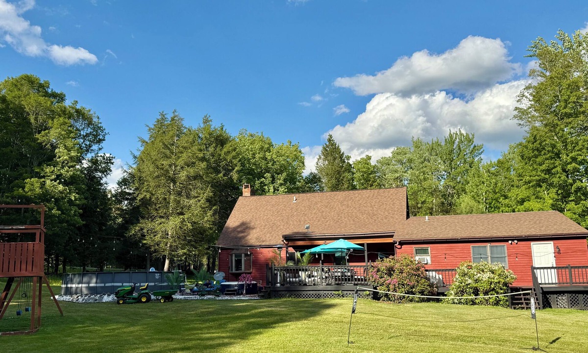 Windham House | Catskills - Windham Villa | 6BR, 4 BA, XL Pool, Hot Tub & Cinema, Gardens
