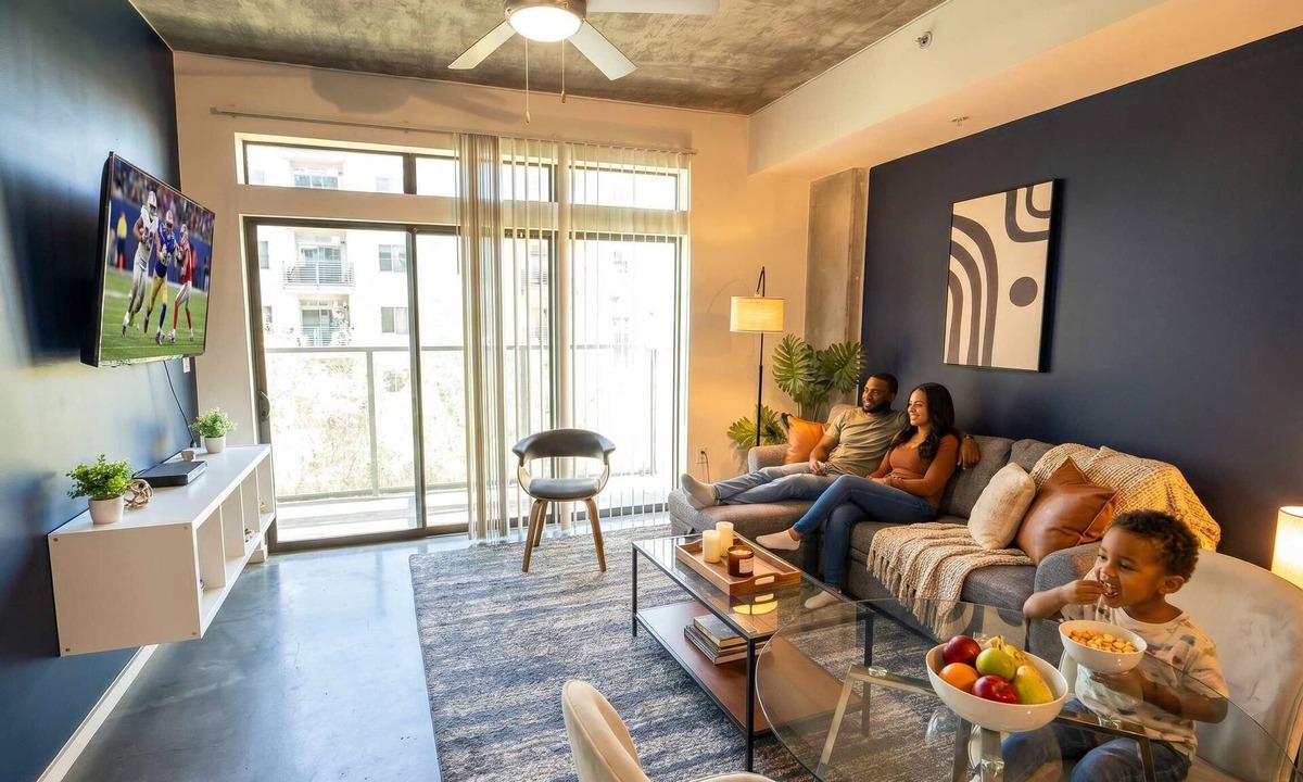 Evans Churchill Apartment | CDT PH Gem with Balcony Pool Gym WD Parking