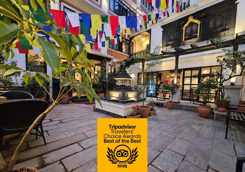 Thamel Hotel | Central Courtyard - Heritage Hötel & Artisan Café