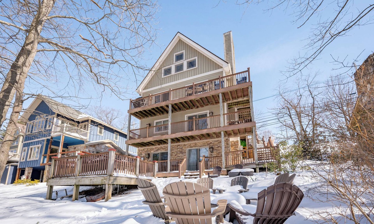 McHenry House | Central Lake Gem w/Dock & Hot Tub