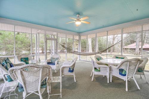 Saint Andrews House | Central & Ornate Sewanee Home w/Screened-In Porch