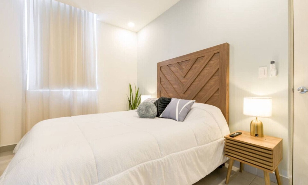 Monterrey Centro Apartment | ¡Cerca de Fundidora! 7 huéspedes|King bed 2BR|2br